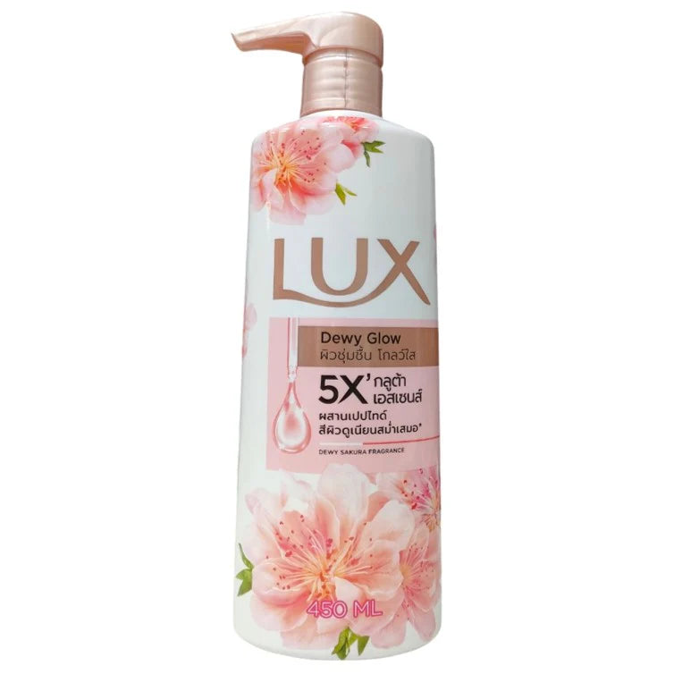Lux Body Wash Dewy Glow 450ml (Imported)