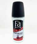 Fa Men Invisible Power
Fa Pink Passion
Fa Soft & Control
Fa Men Fresh Pulse
Fa Sport
Fa Aqua roll on deodorant