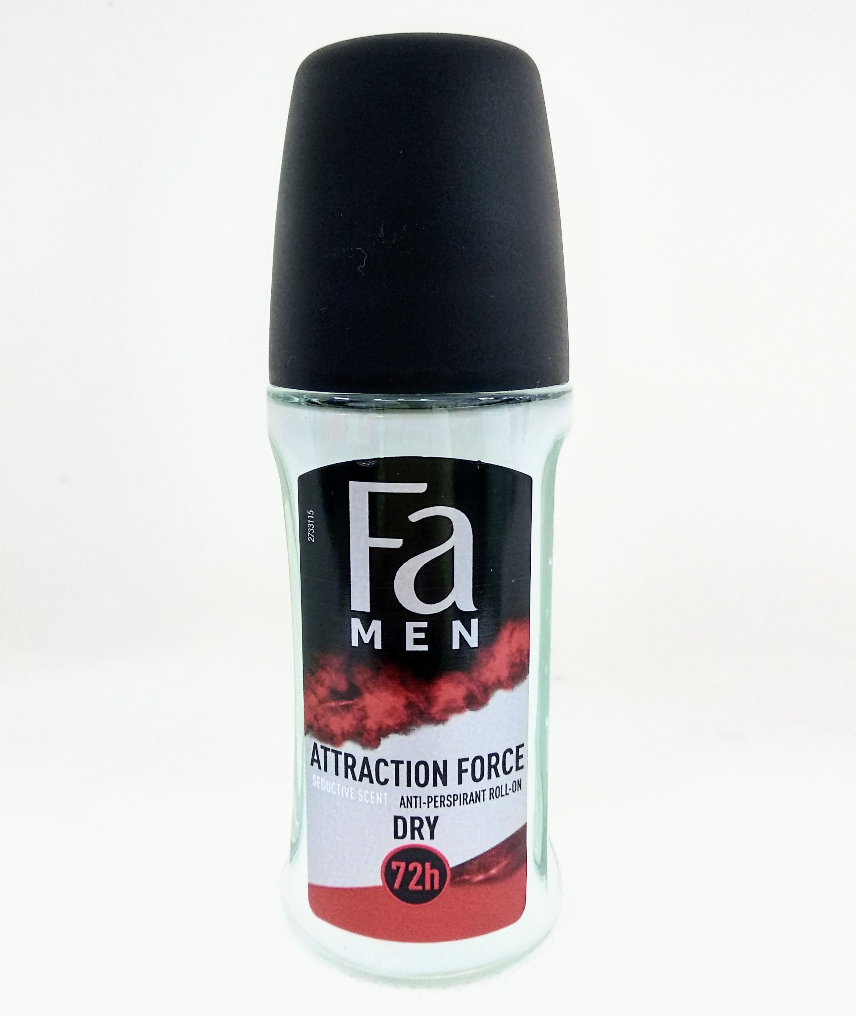 Fa Men Invisible Power
Fa Pink Passion
Fa Soft & Control
Fa Men Fresh Pulse
Fa Sport
Fa Aqua roll on deodorant