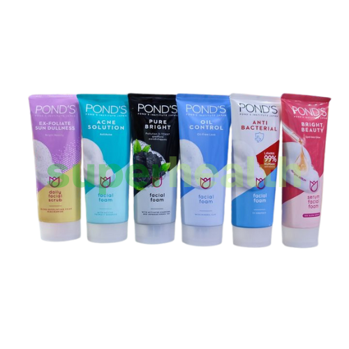 Ponds woman face wash all face wash are available