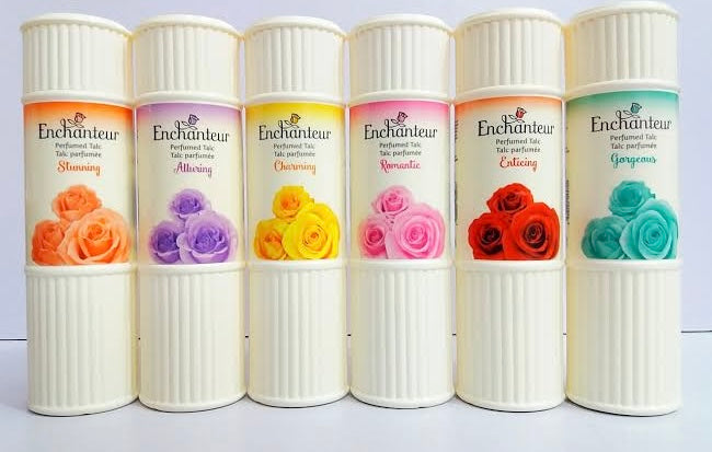 Enchanter  perfumed talc long lasting (body powder) 125g